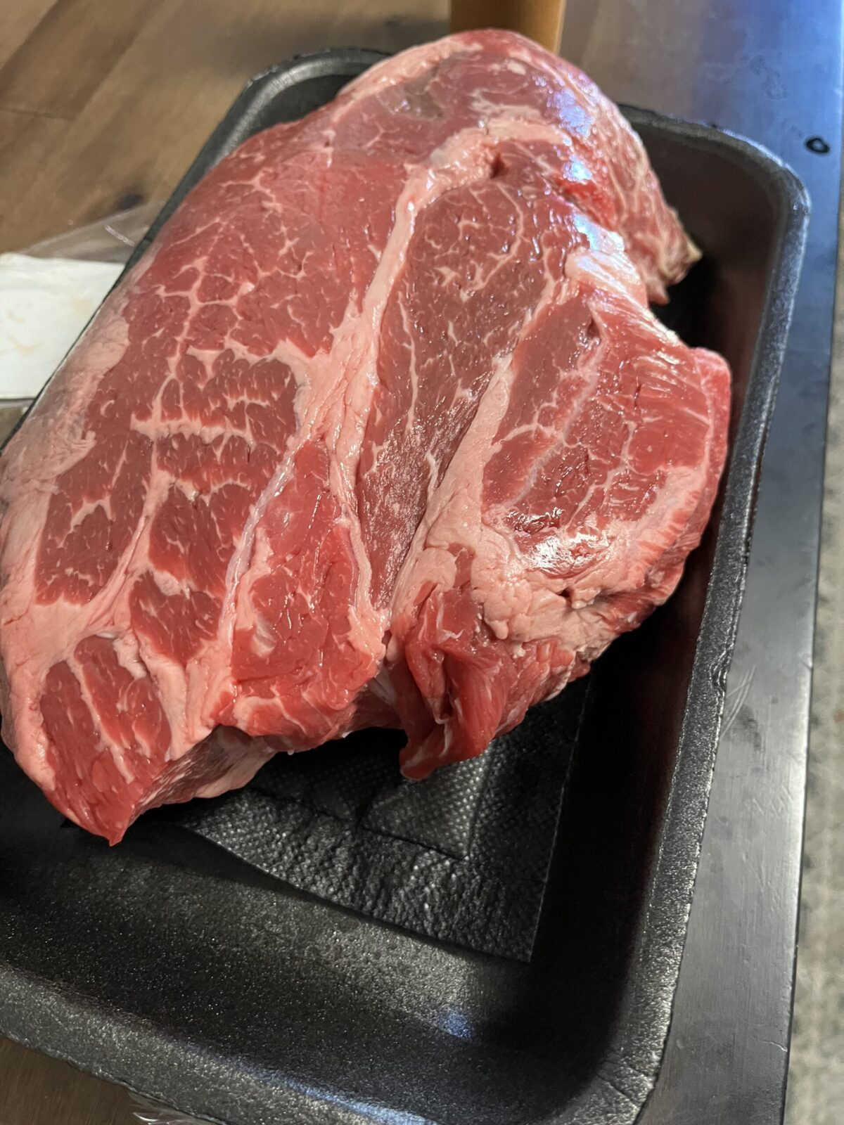 Church rost has been pulled out and it ready to prep. Has something changed? Nice red color with a dark back ground